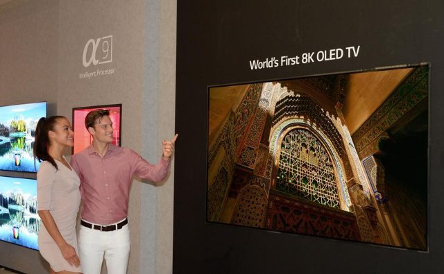 LG привезла на IFA 2018 первый в мире 8K OLED-телевизор